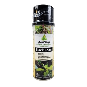 image:imageJoshs Frogs Vivarium amp Pond Build Foam Sealant  Black 12 oz1