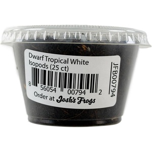 image:imageJoshs Frogs Dwarf Tropical White Isopods 25 ct8 Ounce Pack of 1