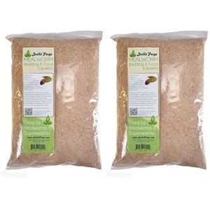image:imageJoshs Frogs Mealworm amp Superworm Wheat Bran Bedding 5 Quarts160 Ounce Pack of 2